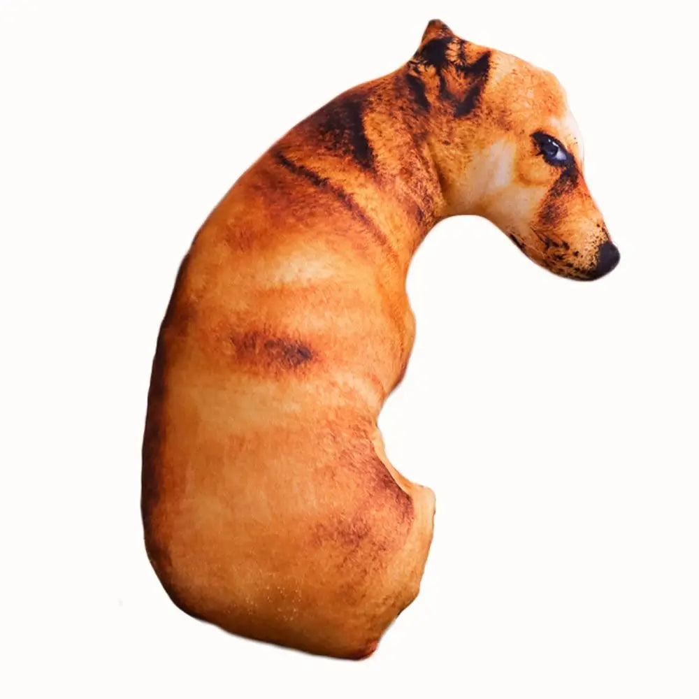Realistic 3D Dog Plush Pillow